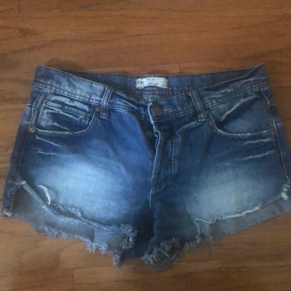 Free People Denim Cutoffs